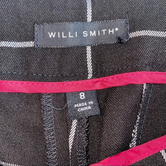 SOLD 💕Willi Smith Windowpane Plaid Ankle Pants - Picture 3 of 14